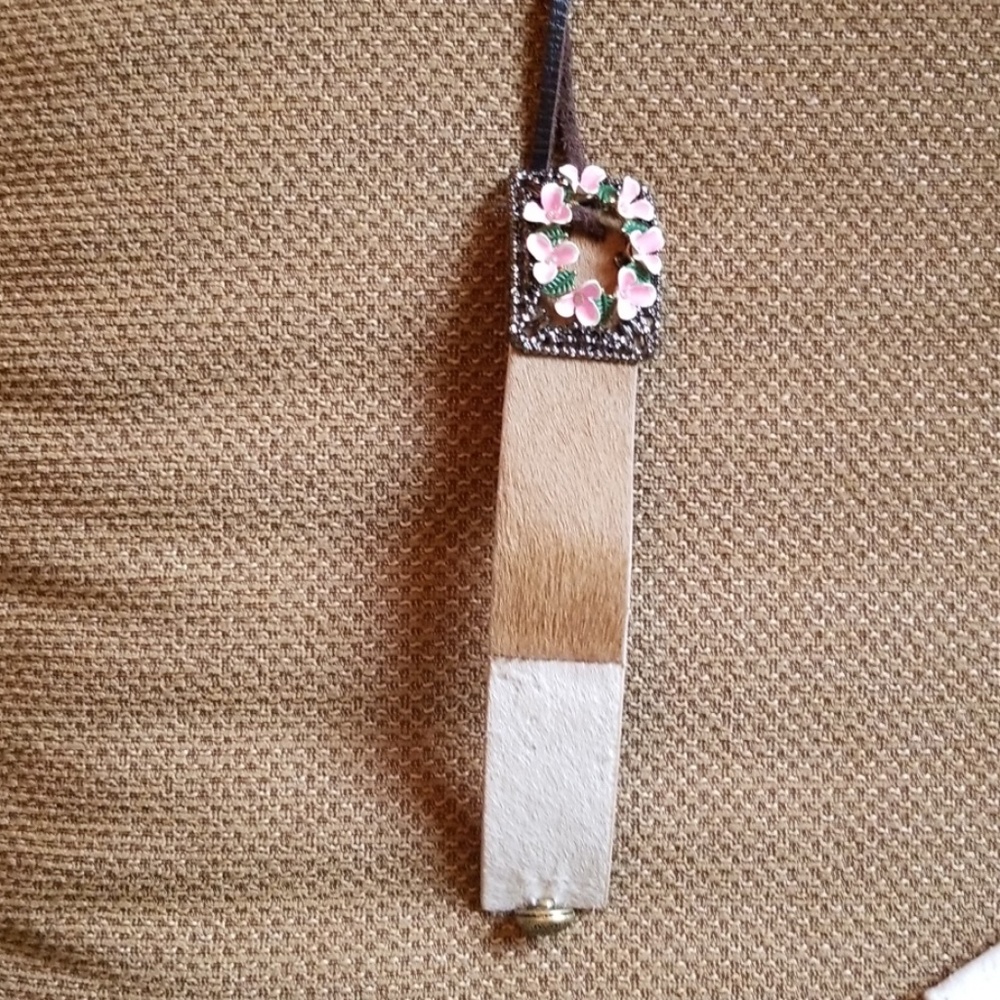 Betsy Johnson leather bracelet